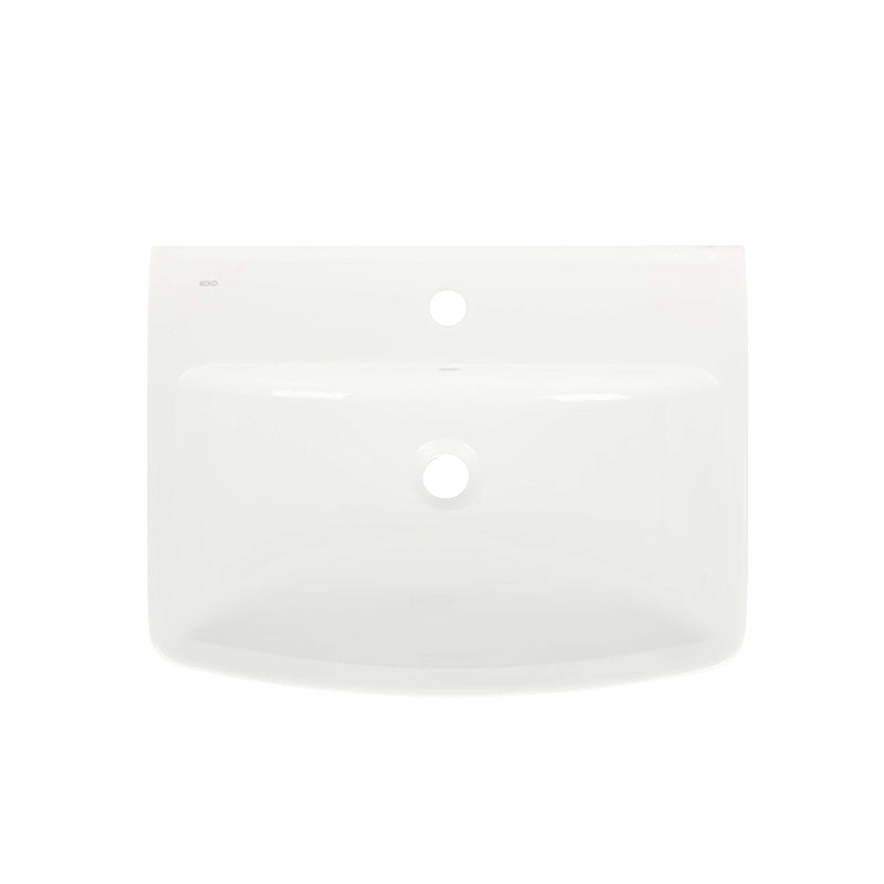 Set mobilier suspendat si lavoar Kolo Geberit Group, Rekord, 60 cm, alb