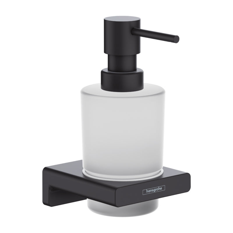 Dozator sapun lichid, Hansgrohe, AddStoris, negru mat
