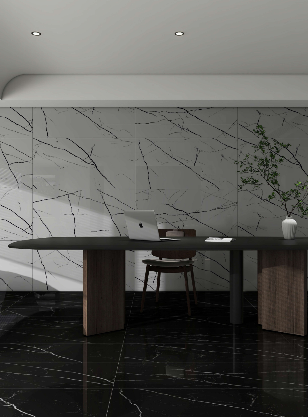 GRESIE PLATINUM BLACK 60x120cm